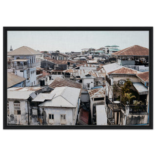 Gerahmte Leinwand 60x90 cm / 24x36″ - orangelens