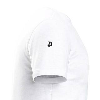 Bitcoin T-shirt bestickt - orangelens