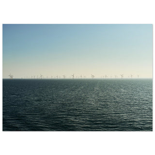 Ruhiges Meer zwischen Amsterdam und Newcastle No.3 - orangelens