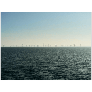 Ruhiges Meer zwischen Amsterdam und Newcastle No.3 - orangelens