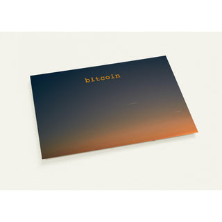 10 Bitcoin Postkarten No.1 - orangelens