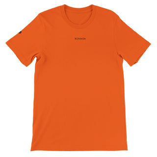 Bitcoin T-shirt bestickt - orangelens