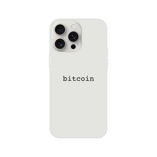 iPhone Flexi Case - bitcoin No.3 - orangelens