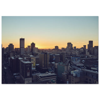 Sonnenaufgang in Johannesburg No.2 - orangelens